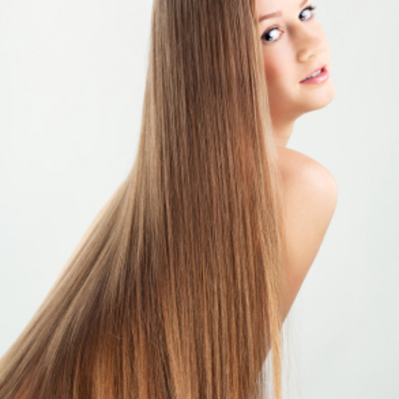 22 Inch Dark Blonde Straight Human Hair Extensions